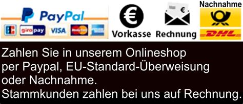 Zahlung & Versand .